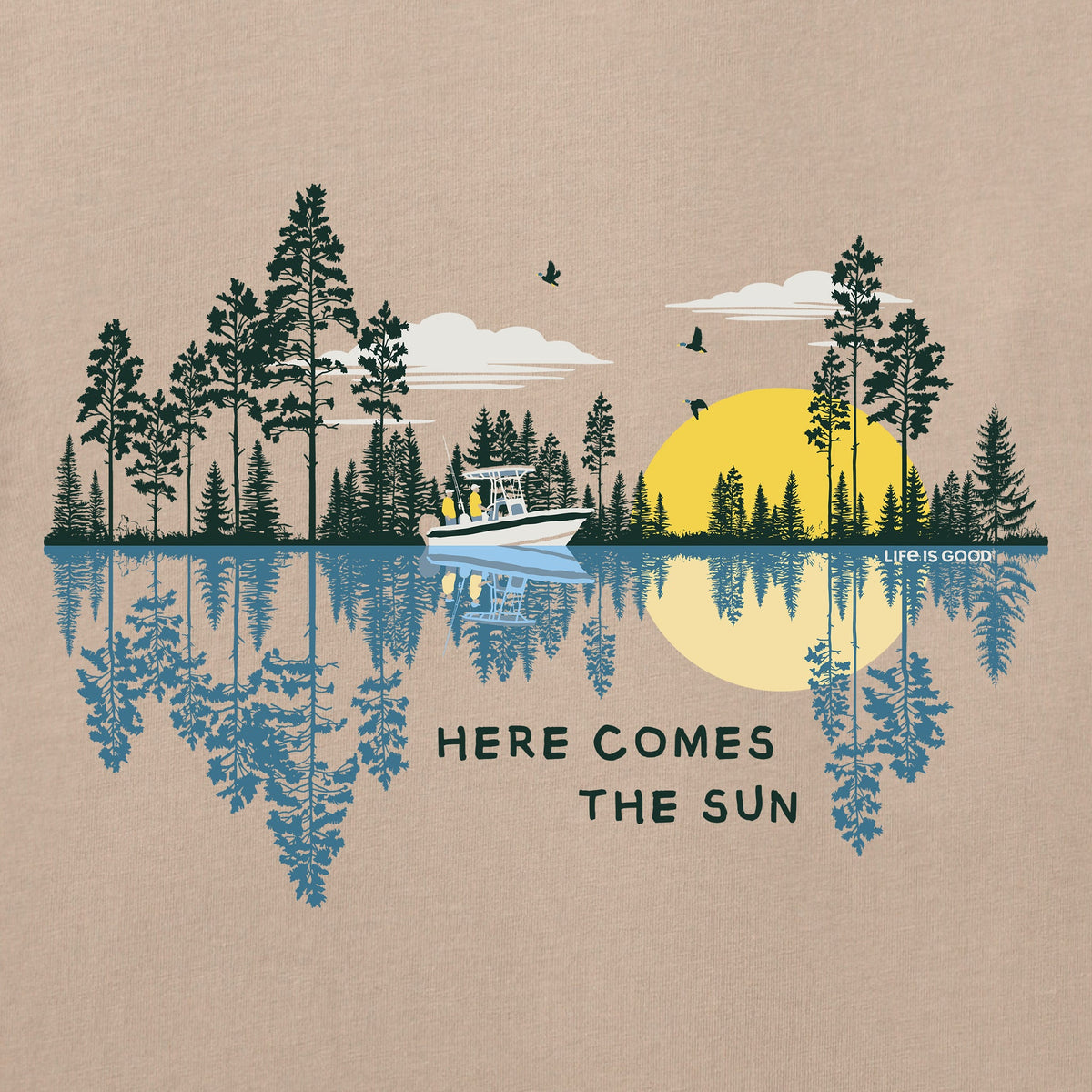Men's Here Comes the Sun Reflections Short Sleeve Tee product image 2