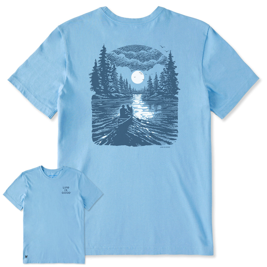 Men's Full Moon Canoe Short Sleeve Crusher-LITE Tee product image 1
