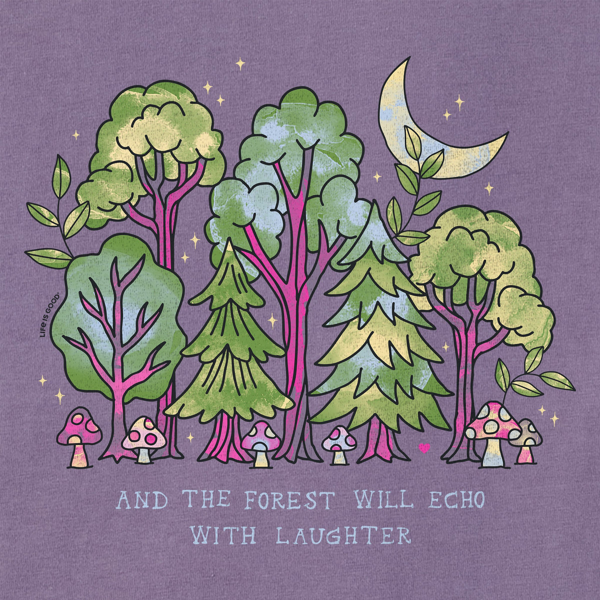Women's Echoes of Laughter Forest Short Sleeve Crusher-LITE product image 2