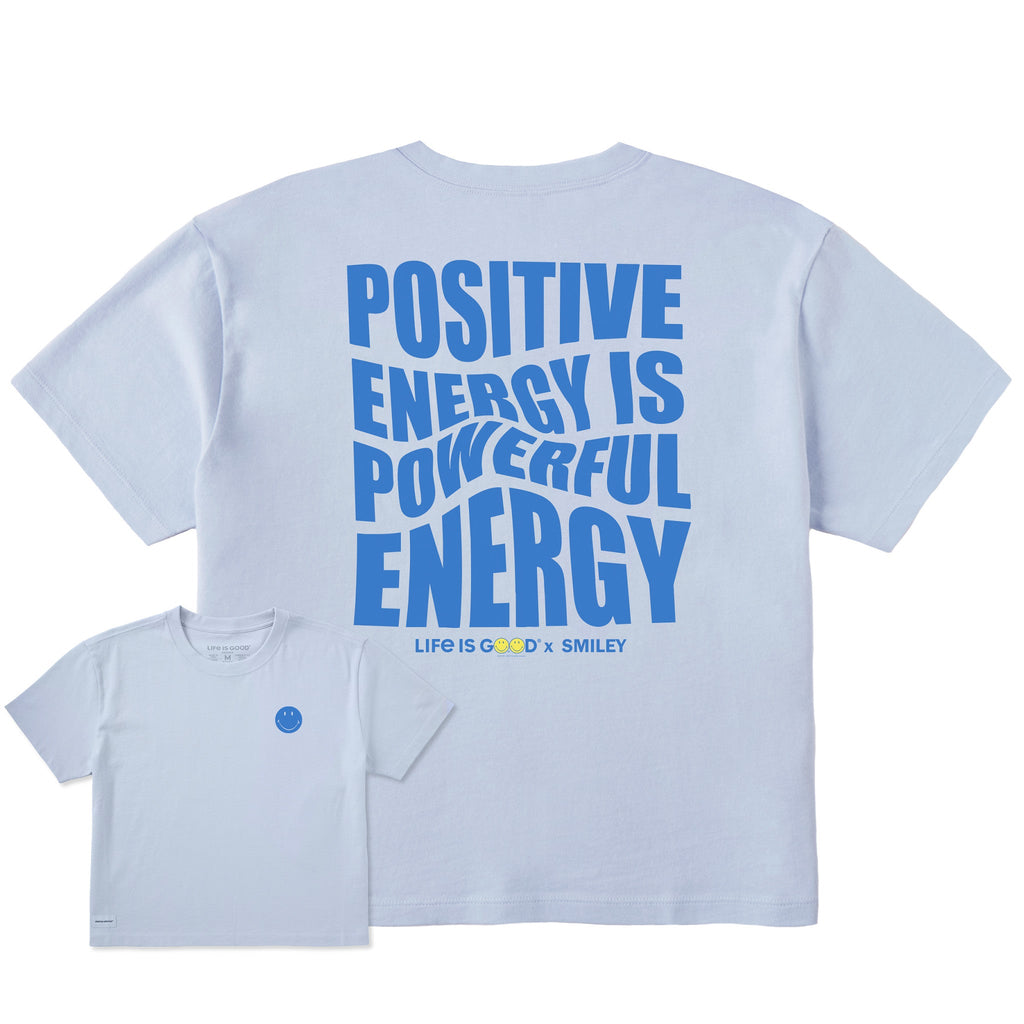 Women's LIG X Smiley Positive Energy Short Sleeve Crusher product image 4