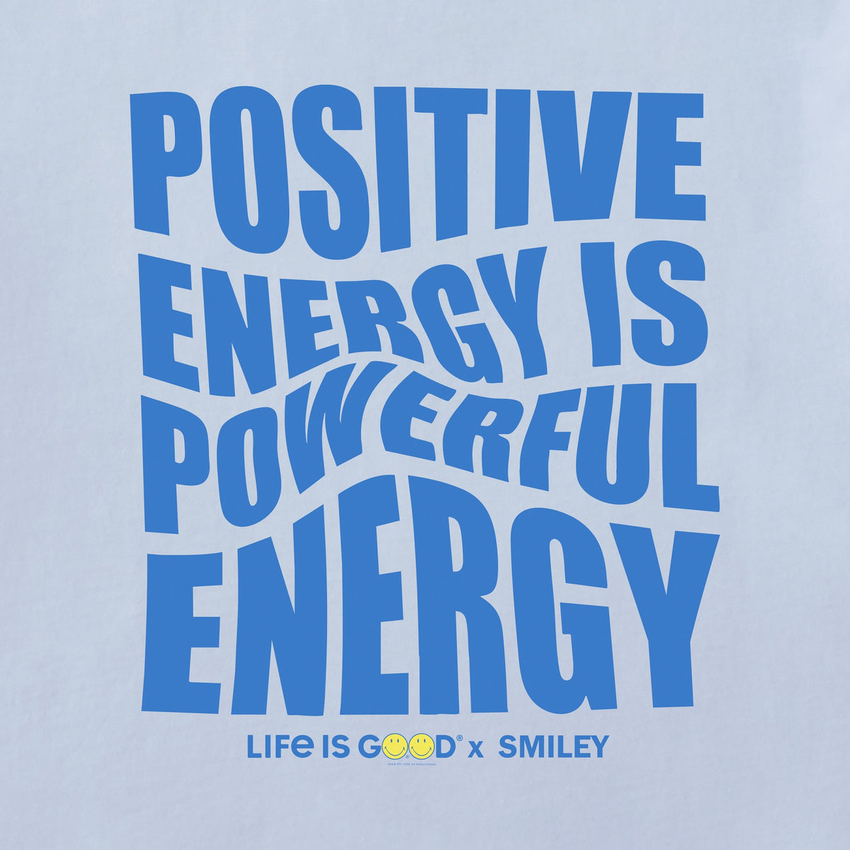 Women's LIG X Smiley Positive Energy Short Sleeve Crusher product image 5