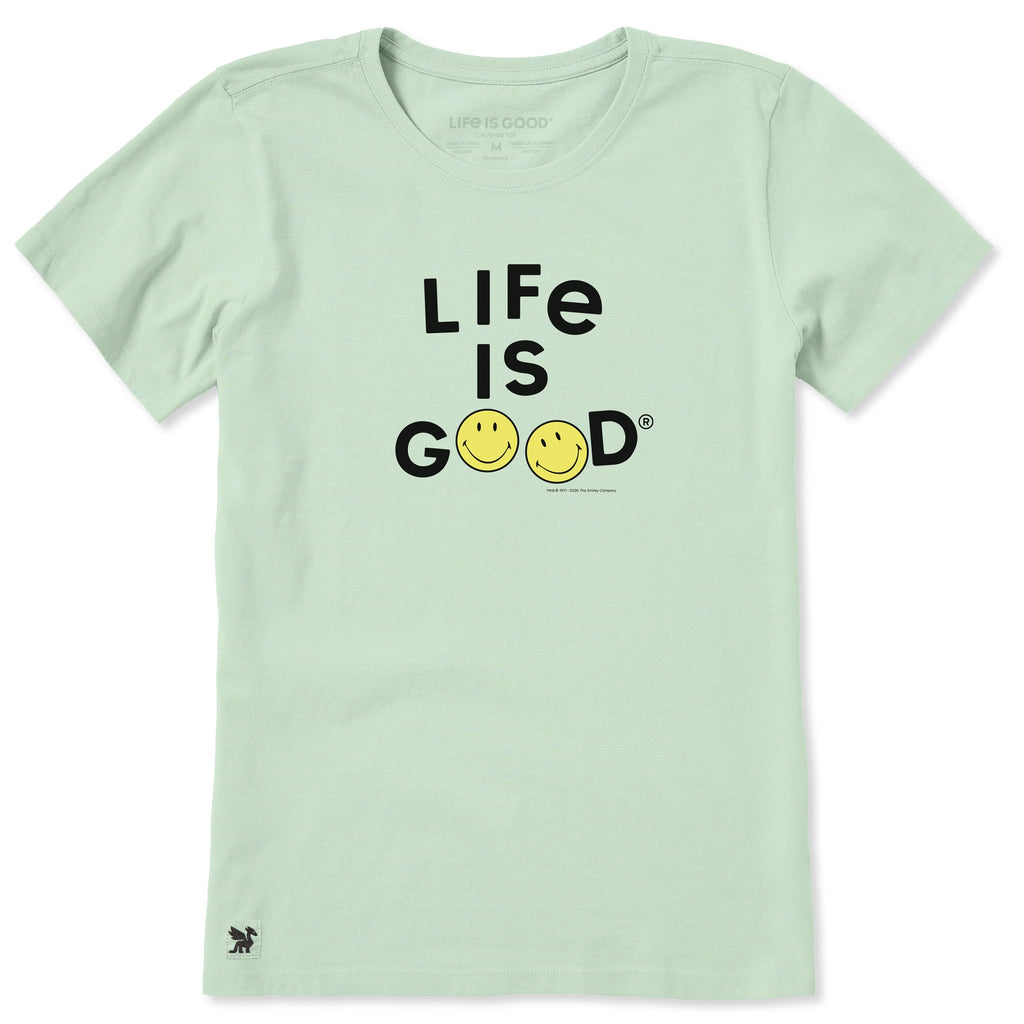 Women's LIG X Smiley Jumble Short Sleeve Crusher Tee product image 1