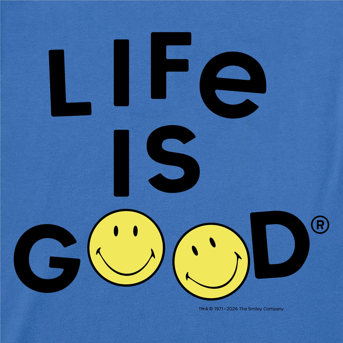Women's LIG X Smiley Jumble Short Sleeve Crusher Tee product image 4