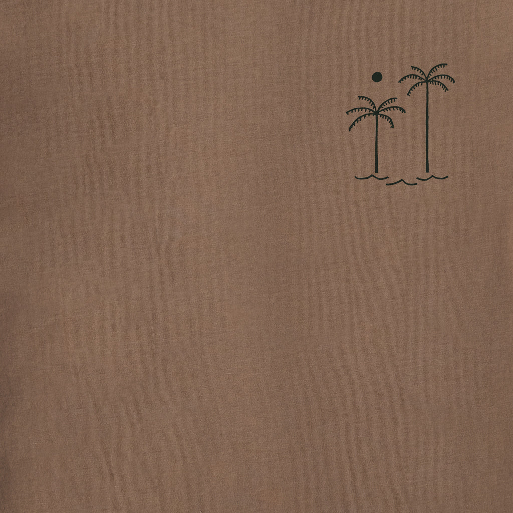 Men's Minimal Palms Good Vibes Zip Hoodie product image 2