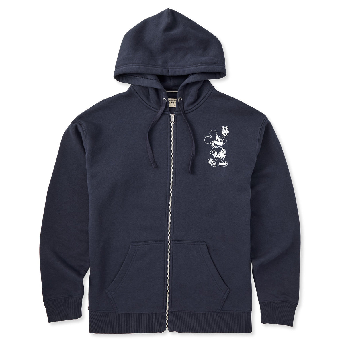 Men's Steamboat Willie Peace Mini Good Vibes Zip Hoodie product image 1