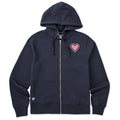 Women's Heart Simple Good Vibes Zip Hoodie product image 1