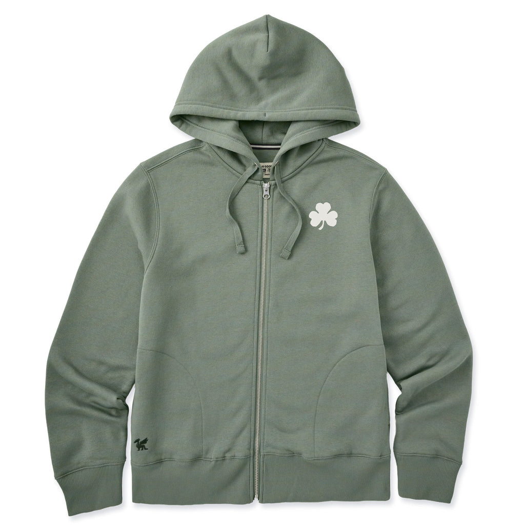 Women's Bert's Shamrock Good Vibes Zip Hoodie product image 1