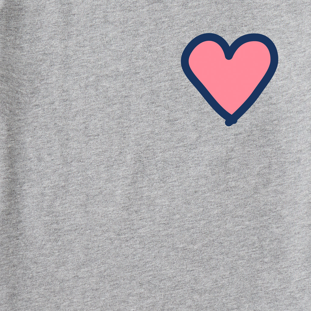 Women's Heart Simple Good Vibes Zip Hoodie product image 4