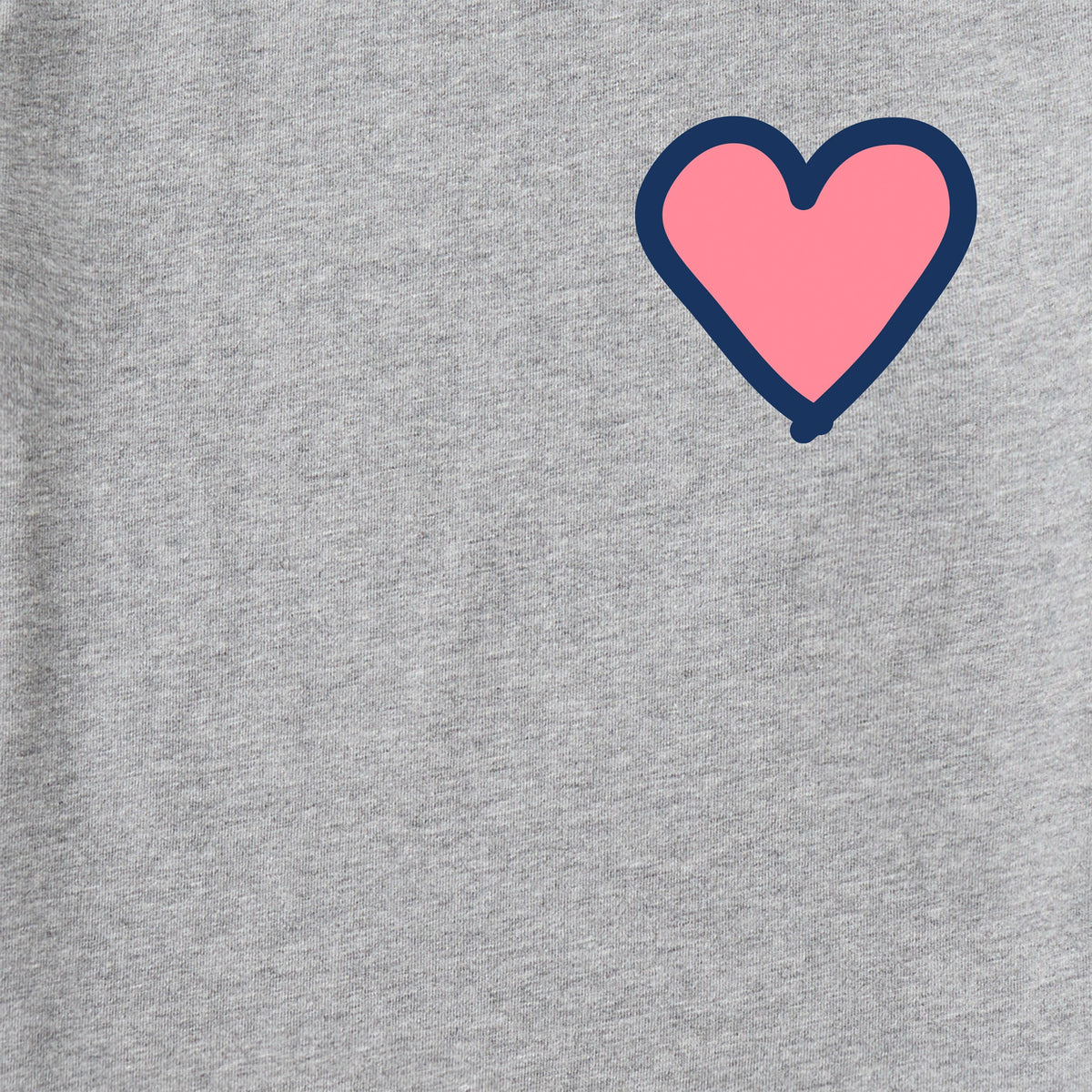 Women's Heart Simple Good Vibes Zip Hoodie product image 4