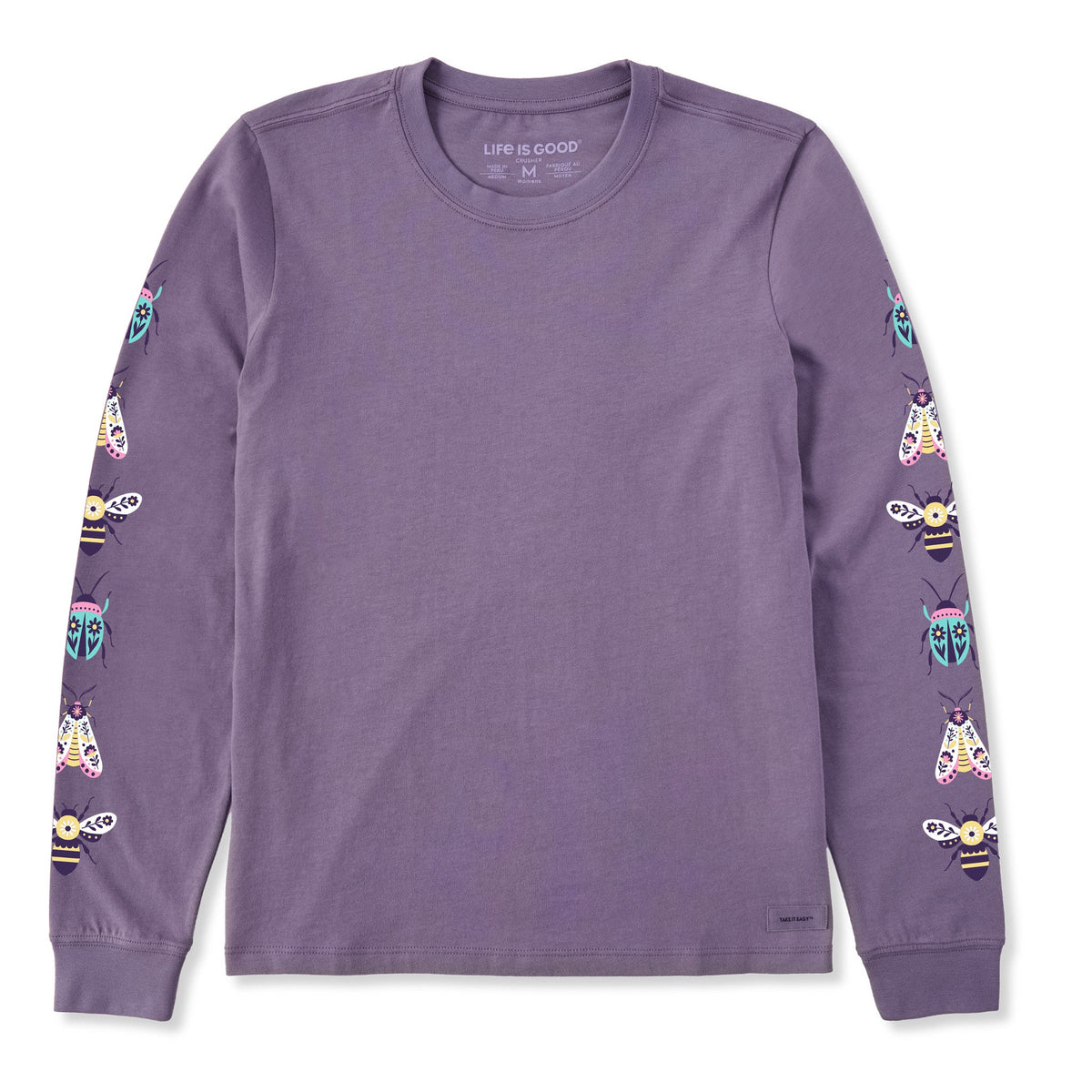 Women's Pretty Detailed Bugs Long Sleeve Crusher Tee product image 1