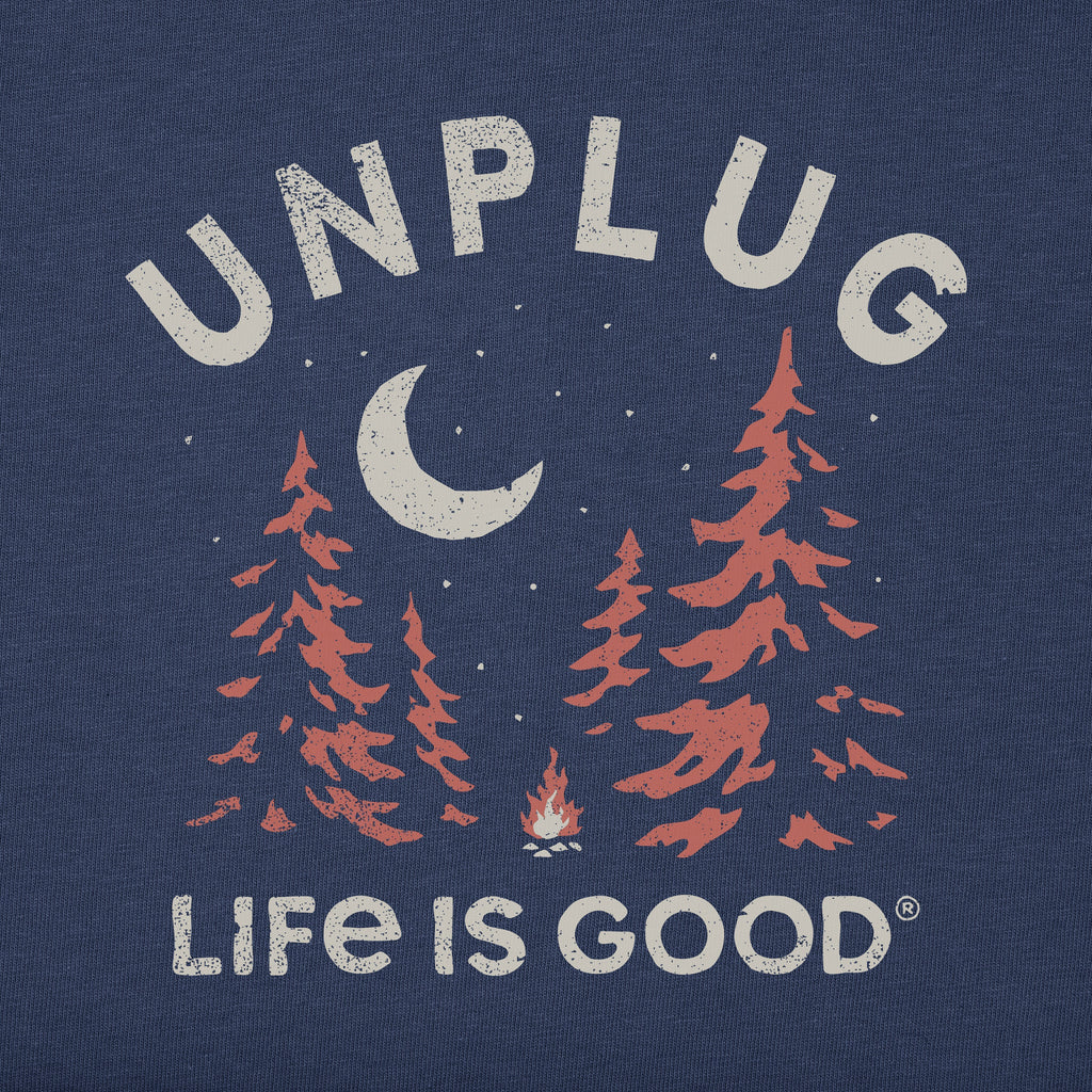 Women's Unplug Forest Night Short Sleeve Crusher Boxy Tee product image 2