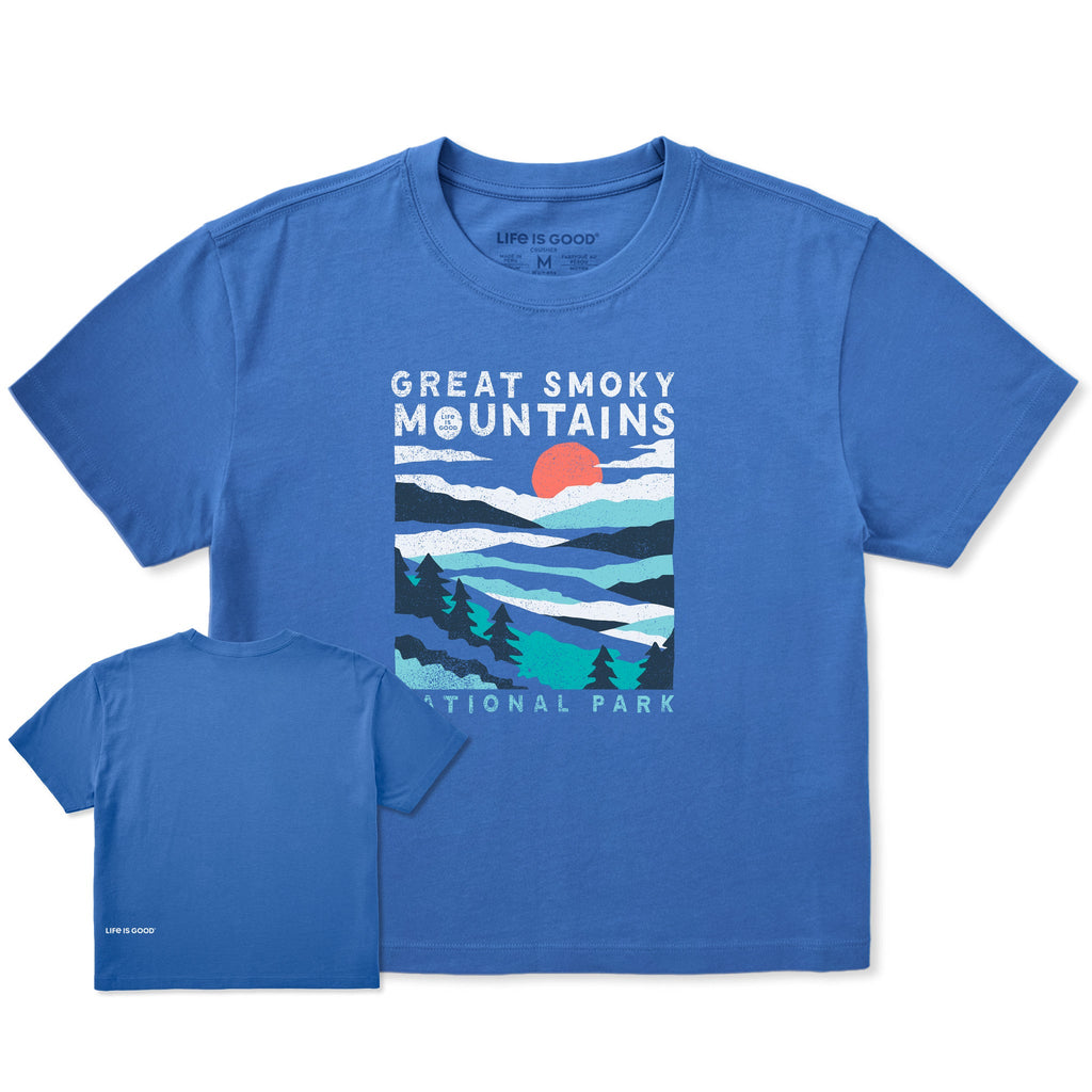 Women's Great Smoky Mountains Sunrise Short Sleeve Crusher product image 1