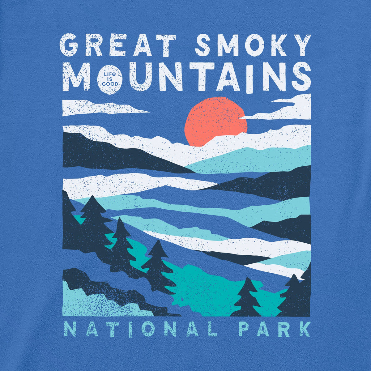 Women's Great Smoky Mountains Sunrise Short Sleeve Crusher product image 2