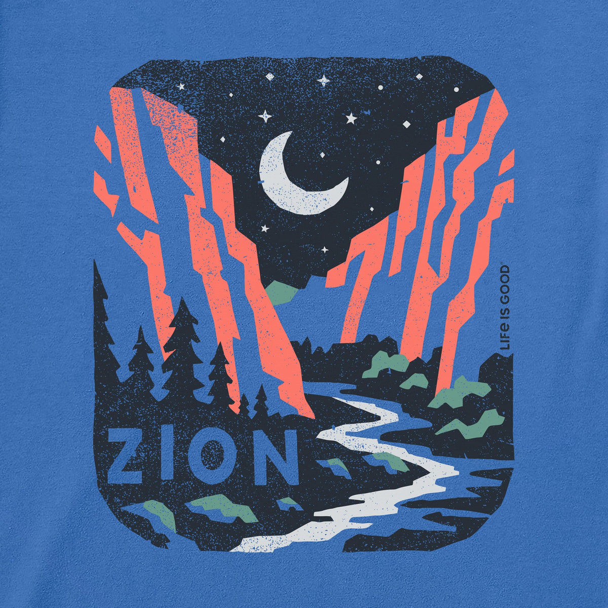 Women's Zion Night Canyon Short Sleeve Crusher Boxy Tee product image 2