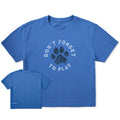Women's Don't Forget to Play Paw Short Sleeve Crusher Boxy product image 1