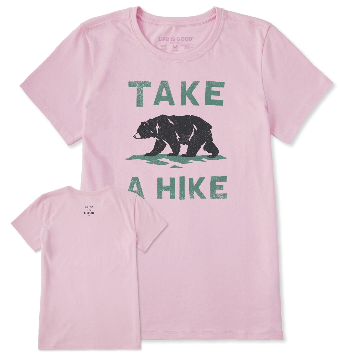 Women's Take a Hike Roaming Bear Short Sleeve Crusher Tee product image 1