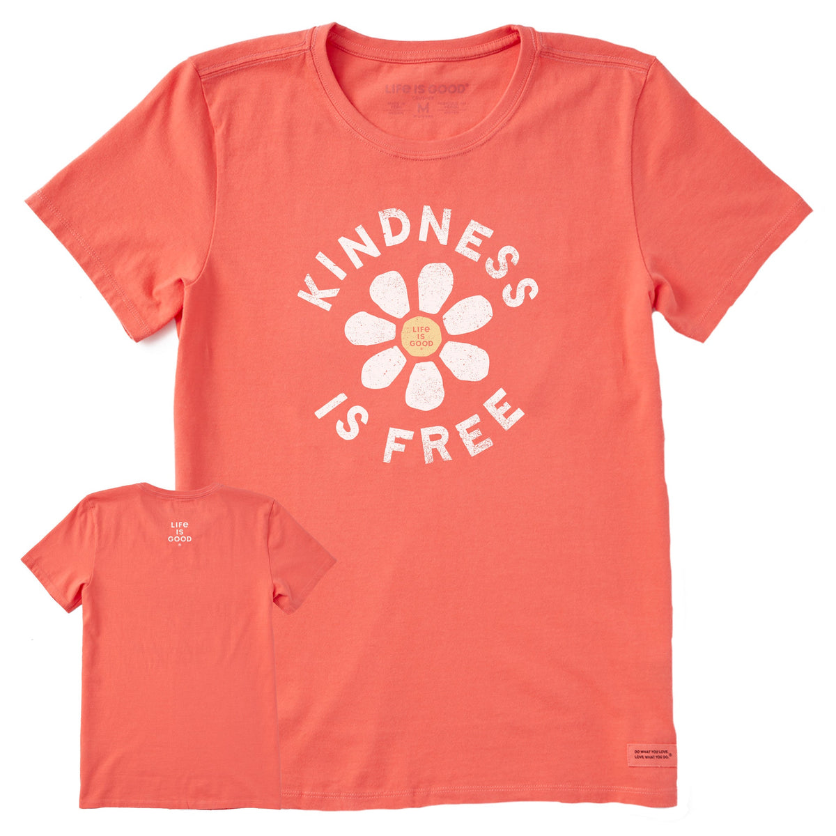 Women's Kindness Is Free Crafty Daisy Short Sleeve Crusher product image 1