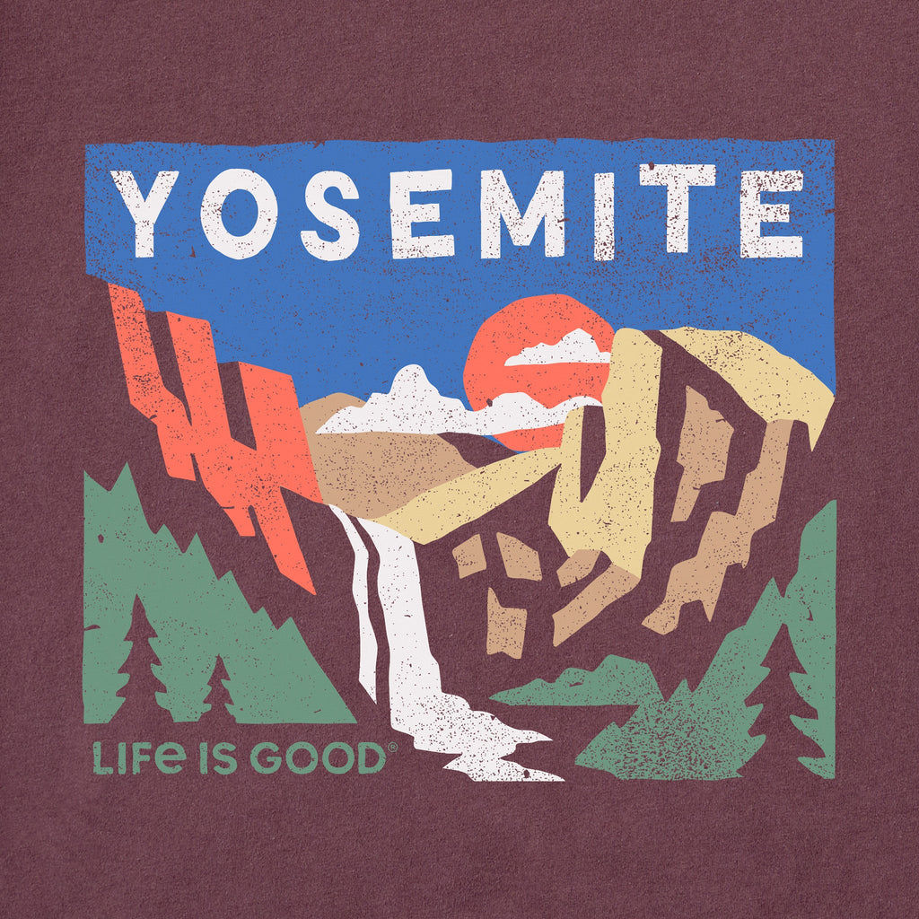 Women's Yosemite Sunset Valley Short Sleeve Crusher Tee product image 2