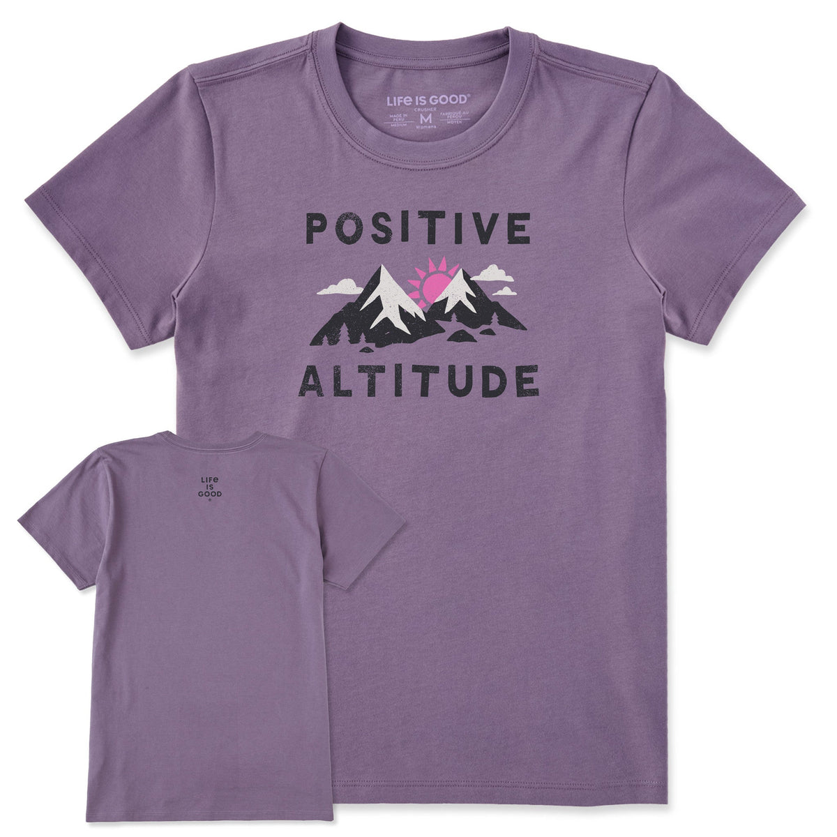 Women's Positive Altitude Peaks Short Sleeve Crusher Tee product image 1