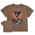 Women's Zion Night Canyon Crusher-LITE Shrunken Tee product image 1
