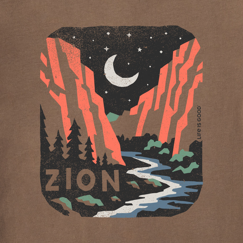 Women's Zion Night Canyon Crusher-LITE Shrunken Tee product image 2