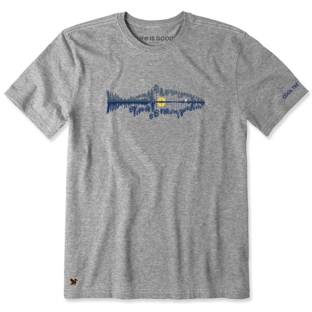 Men's Fishscape Short Sleeve Crusher Tee product image 1