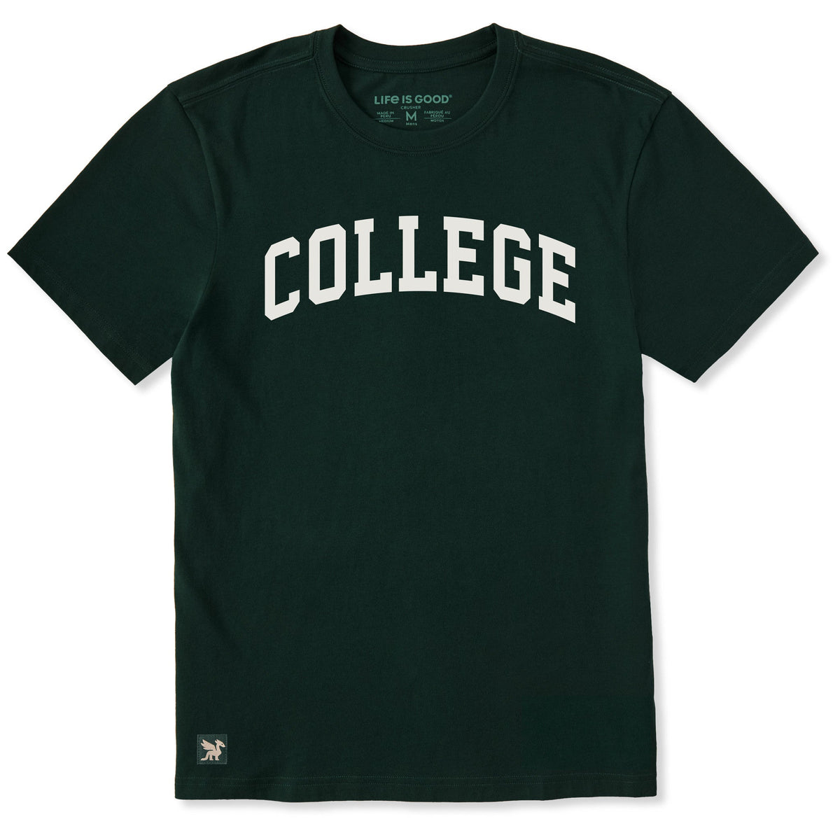 Men's College Arch Short Sleeve Crusher Tee product image 1