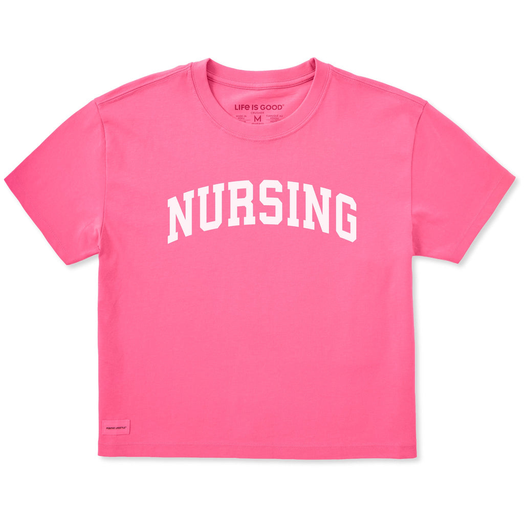 Women's Nursing Arch Short Sleeve Crusher Boxy Tee product image 1