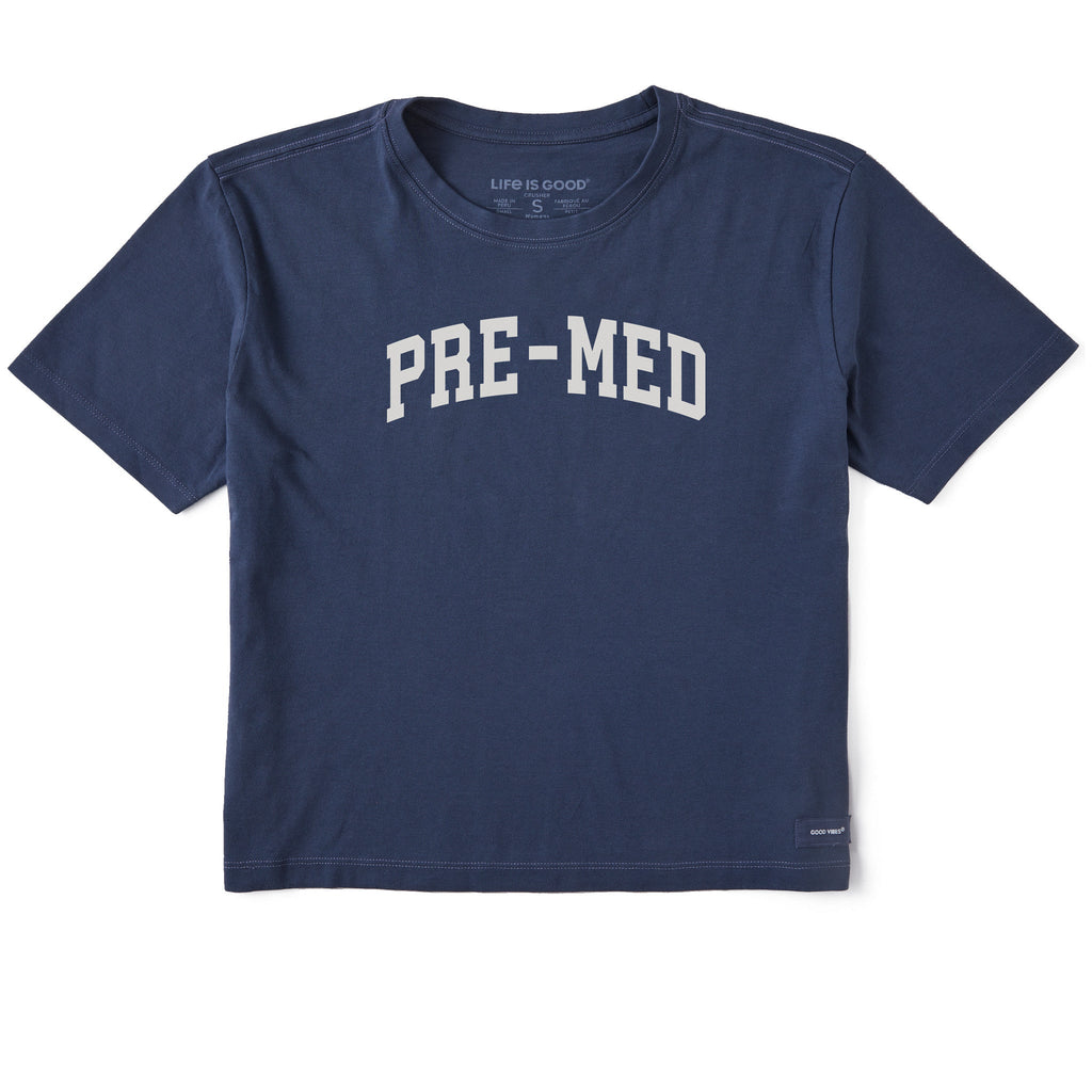 Women's Pre-Med Arch Short Sleeve Crusher Boxy Tee product image 1