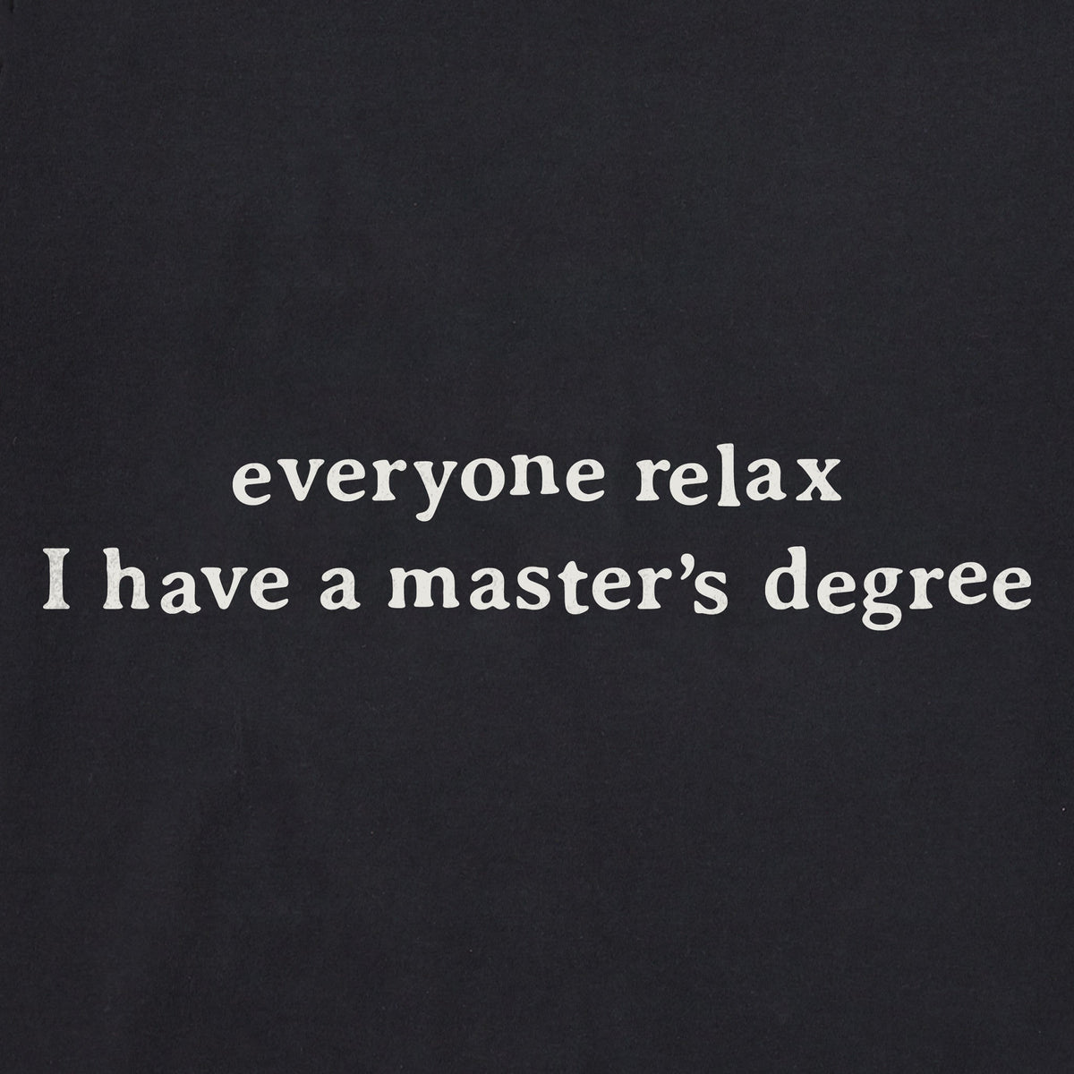 Women's I Have a Master's Degree Short Sleeve Tee product image 2