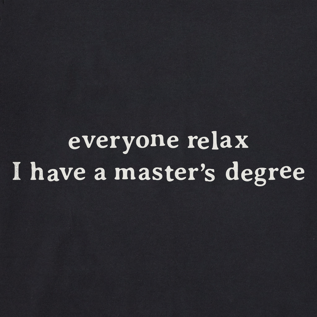 Women's I Have a Master's Degree Crusher-LITE Shrunken Tee product image 2