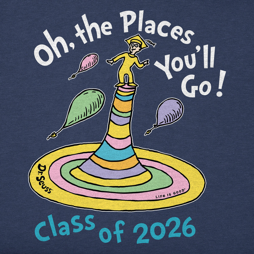 Men's Oh the Places Class of 2026 Short Sleeve Crusher Tee product image 2