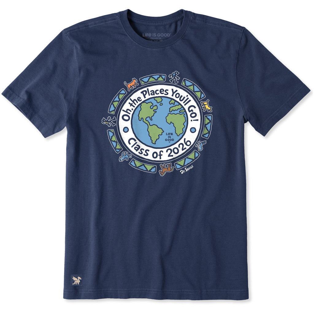 Men's Oh the Places Globe Class of 2026 Short Sleeve product image 1