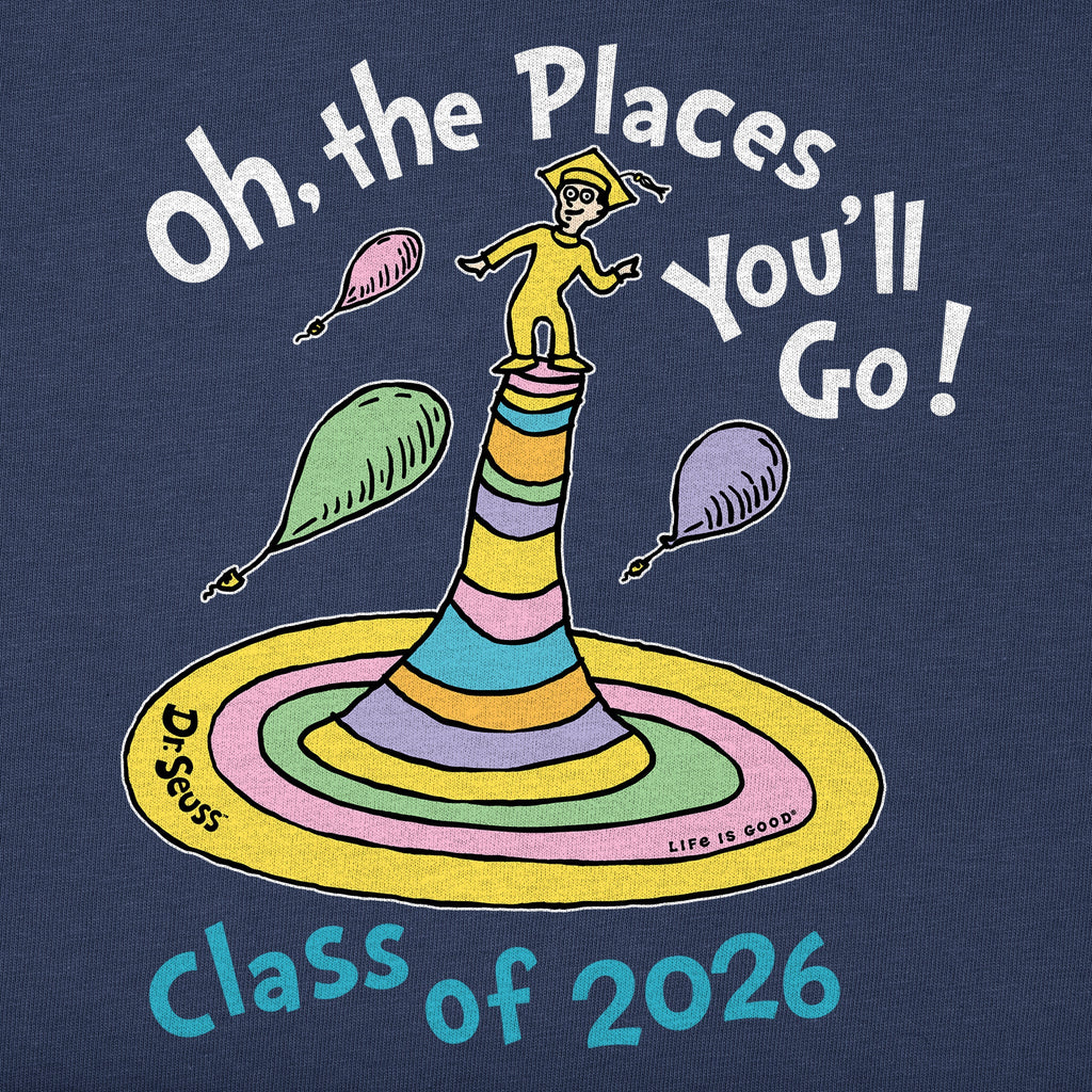 Toddler Oh the Places Class of 2026 Short Sleeve Crusher Tee product image 2