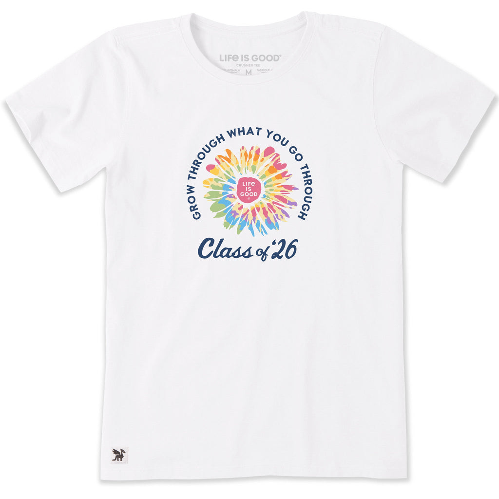 Women's Tie Dye Daisy Class of 26 Short Sleeve Crusher Tee product image 1