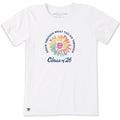 Women's Tie Dye Daisy Class of 26 Short Sleeve Crusher Tee product image 1