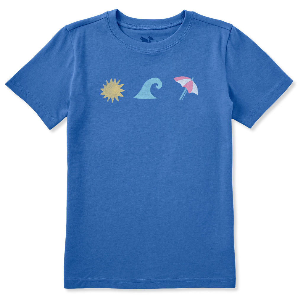 Kids Beach Trio Short Sleeve Crusher Tee product image 1