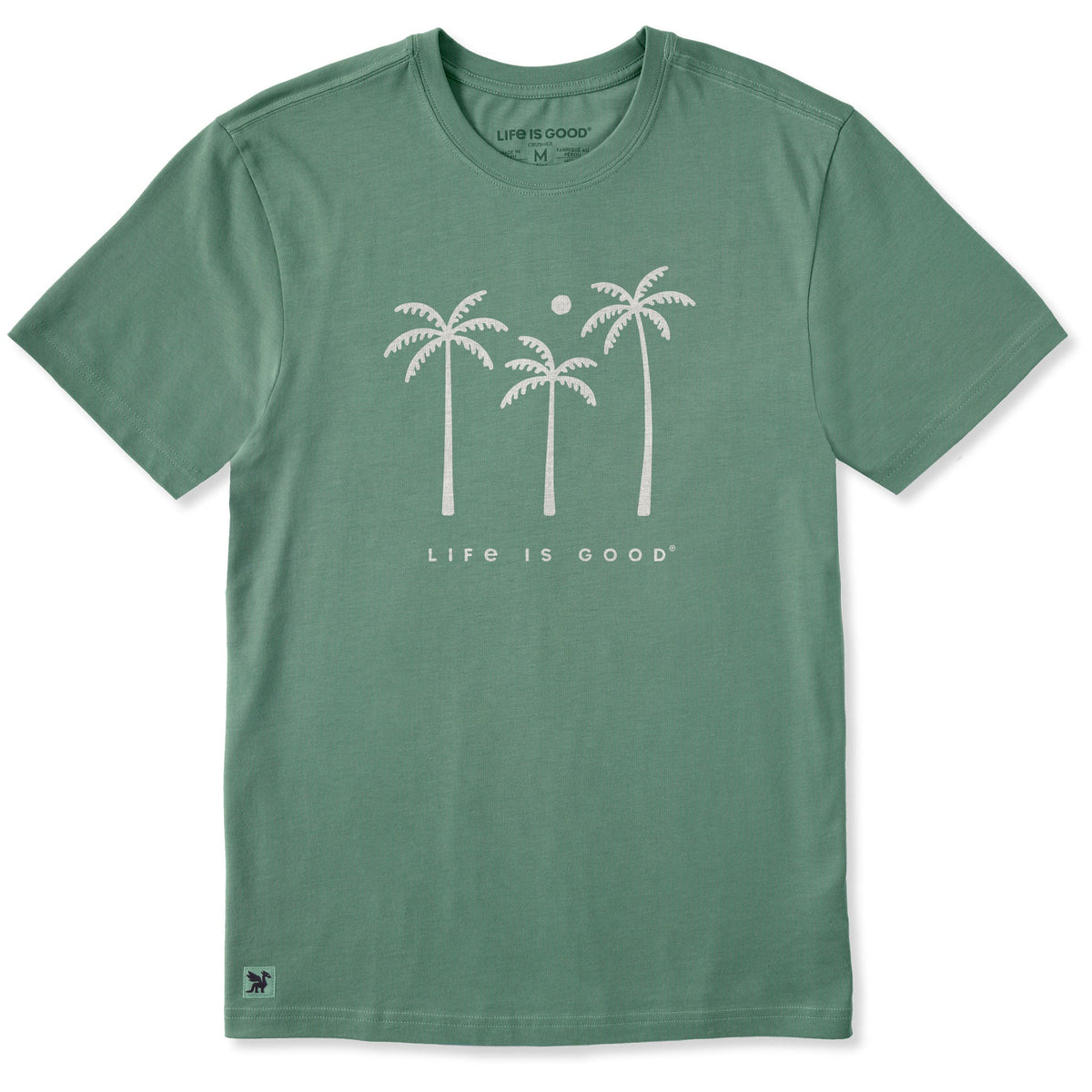 Men's Three Palm Trees Short Sleeve Crusher Tee product image 1