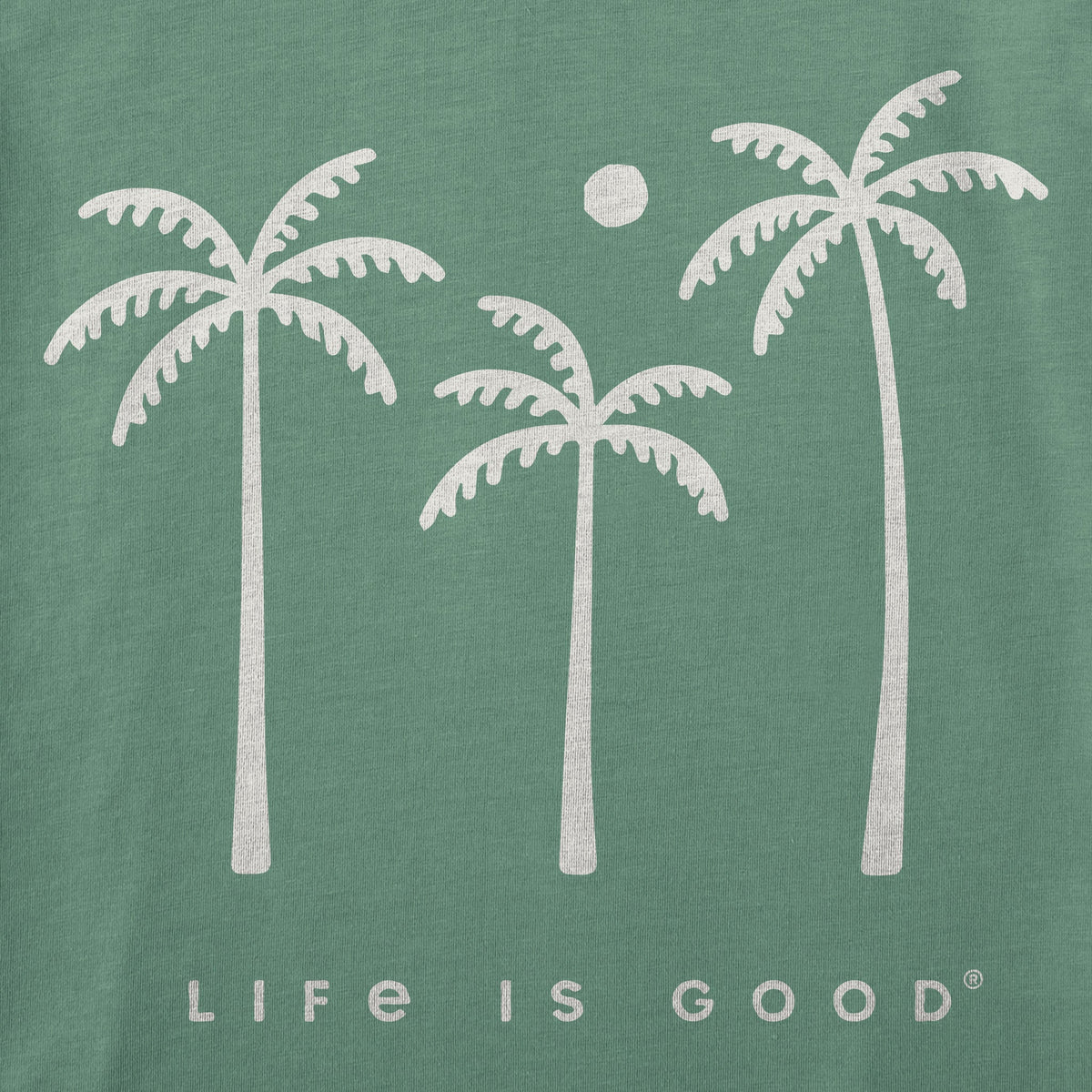 Men's Three Palm Trees Short Sleeve Crusher Tee product image 2