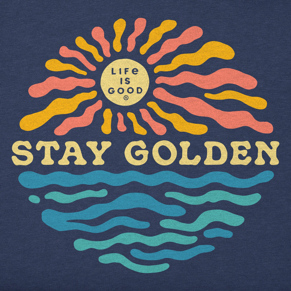 Men's Stay Golden Sunset Short Sleeve Tee product image 2