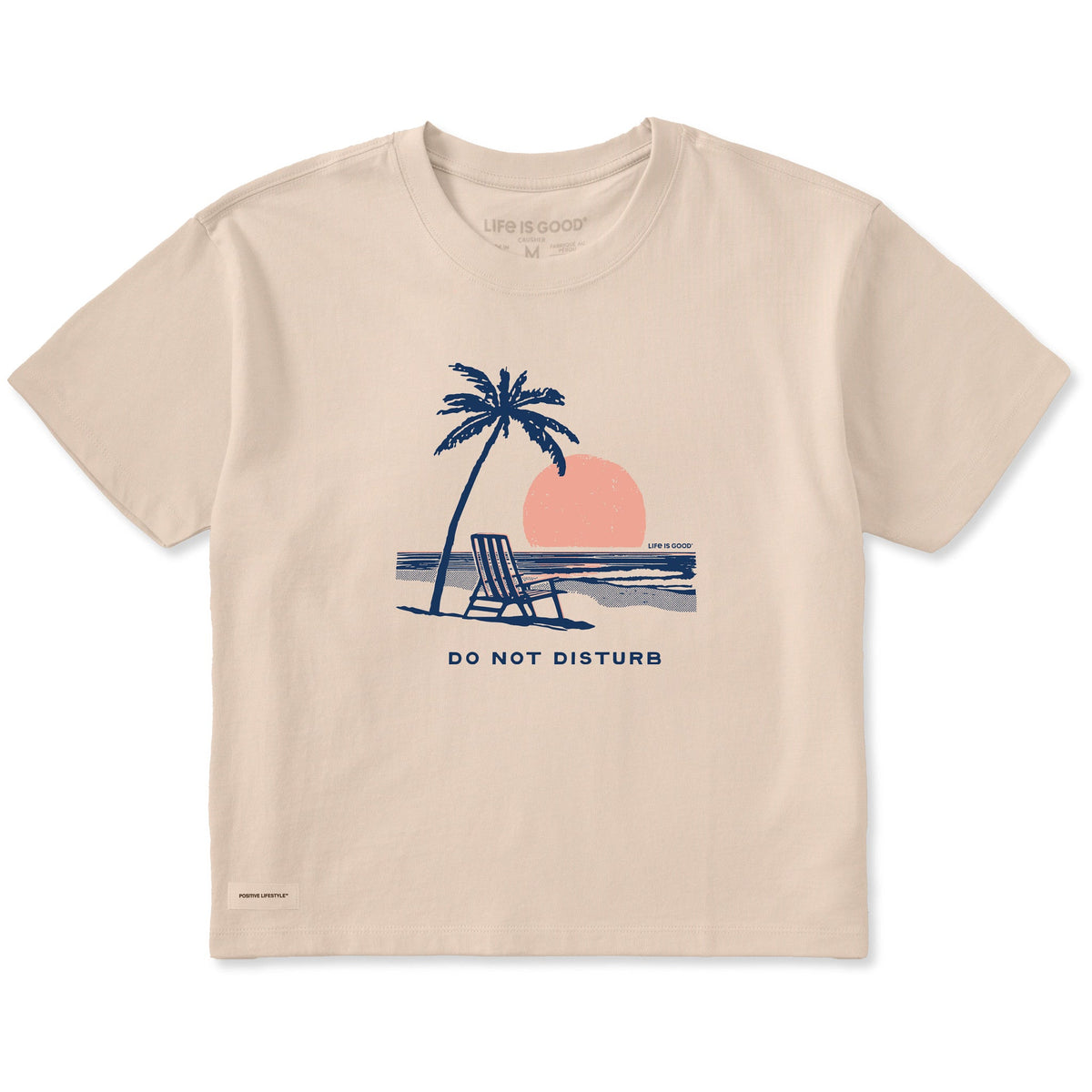 Women's Do Not Disturb Short Sleeve Crusher Boxy Tee product image 1