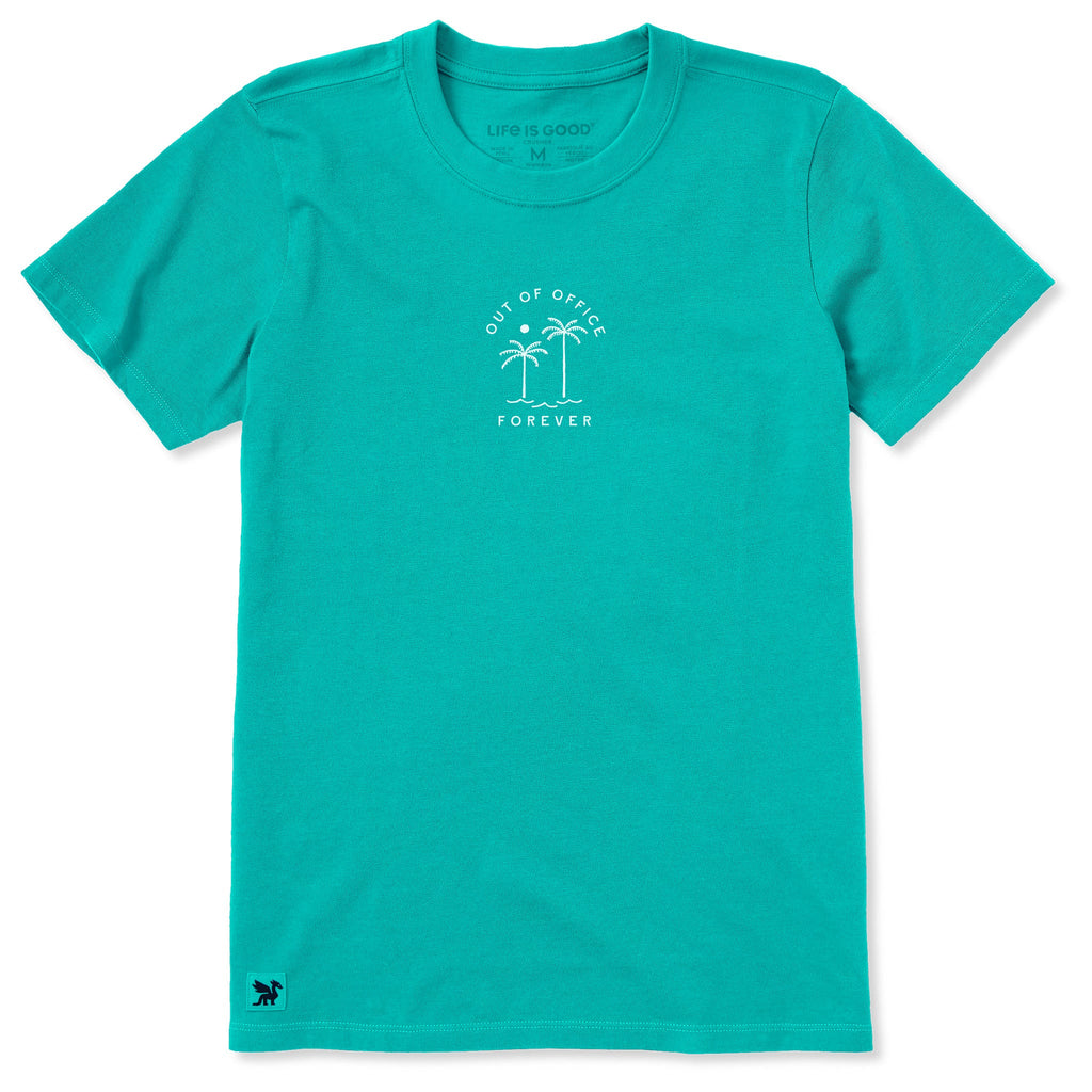 Women's Out of Office Forever Palms Short Sleeve Crusher Tee product image 1
