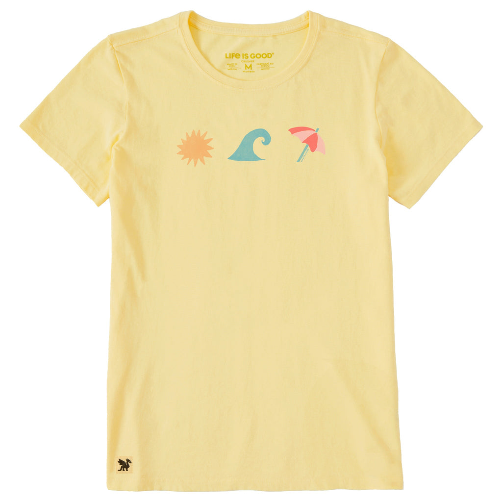 Women's Beach Trio Short Sleeve Crusher Tee product image 1