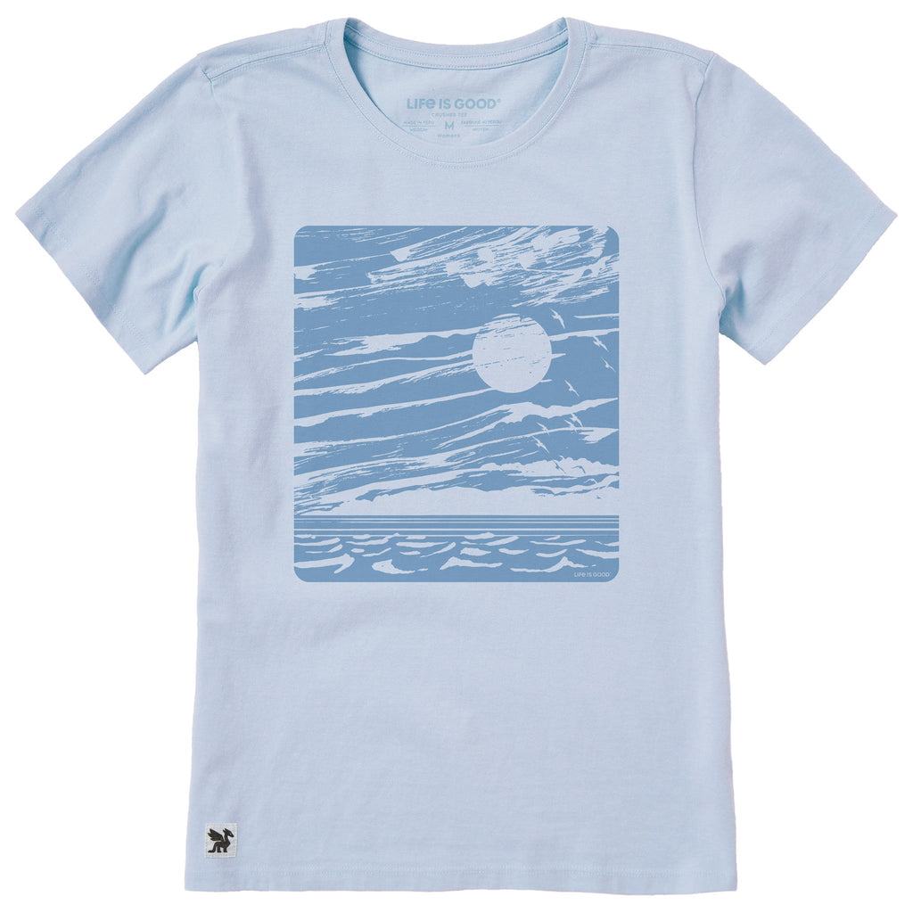 Women's Ocean Sky Short Sleeve Crusher Tee product image 1
