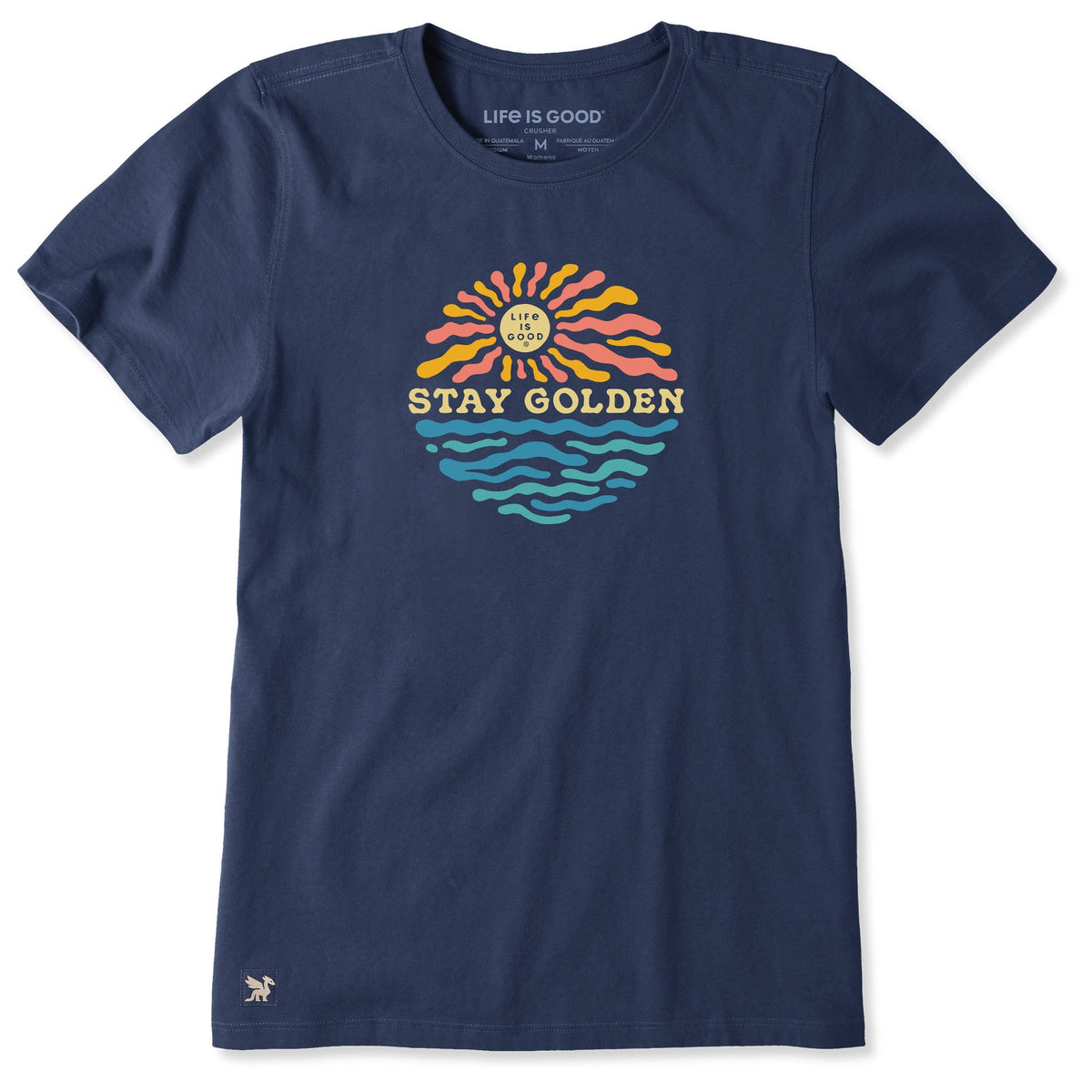 Women's Stay Golden Sunset Short Sleeve Tee product image 3