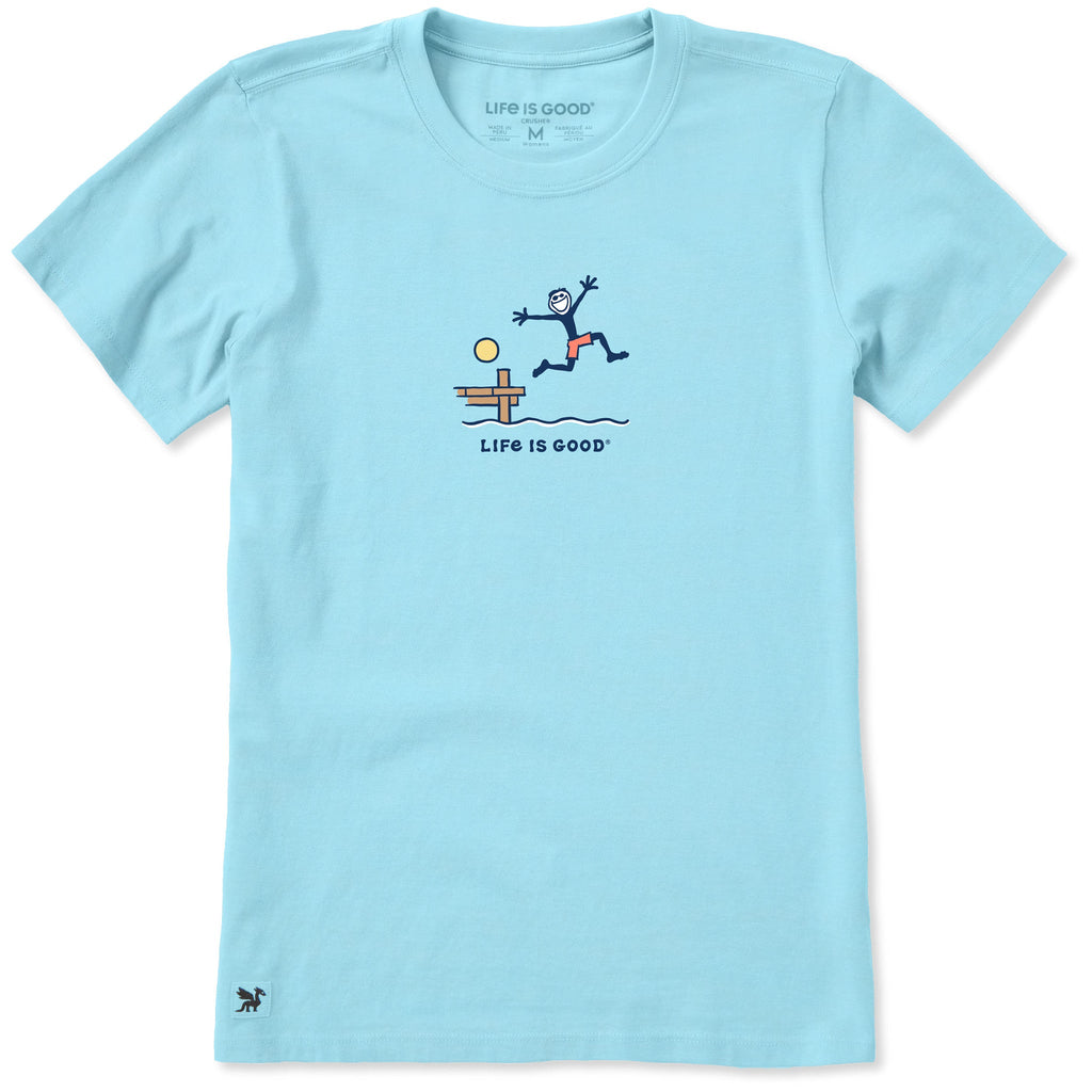 Women's Jake Dock Jumping Short Sleeve Crusher Tee product image 1