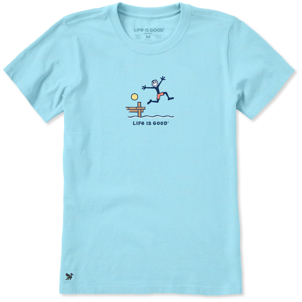 Women's Jake Dock Jumping Short Sleeve Crusher Tee product image 1