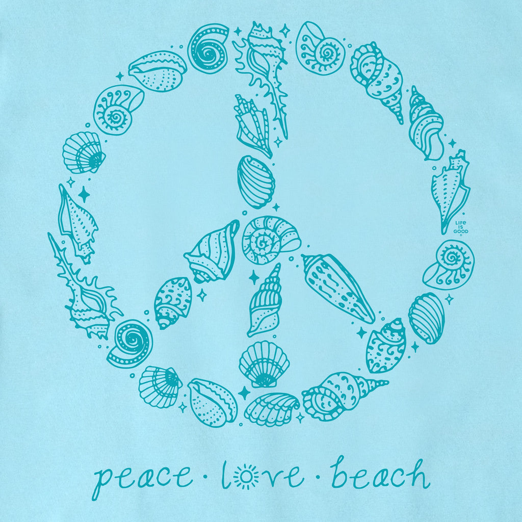 Women's Peace Love Beach Shells Short Sleeve Crusher Tee product image 2