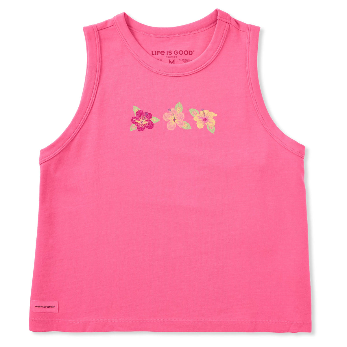 Women's Hibiscus Trio Crusher Boxy Tank product image 1