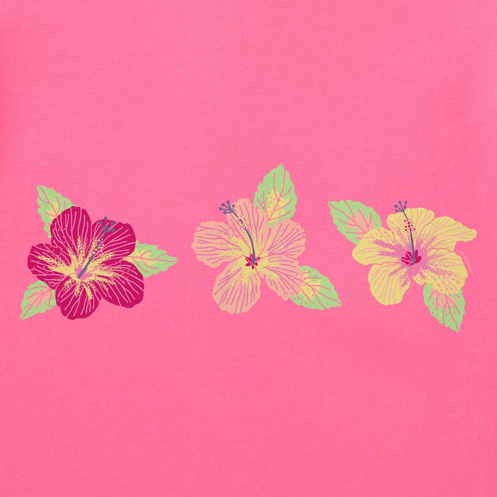 Women's Hibiscus Trio Crusher Boxy Tank product image 2